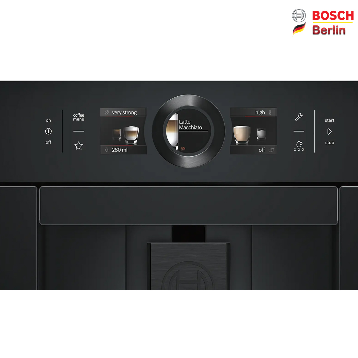 اسپرسوساز توکار بوش کربن بلک مدل BOSCH CTL836EC6