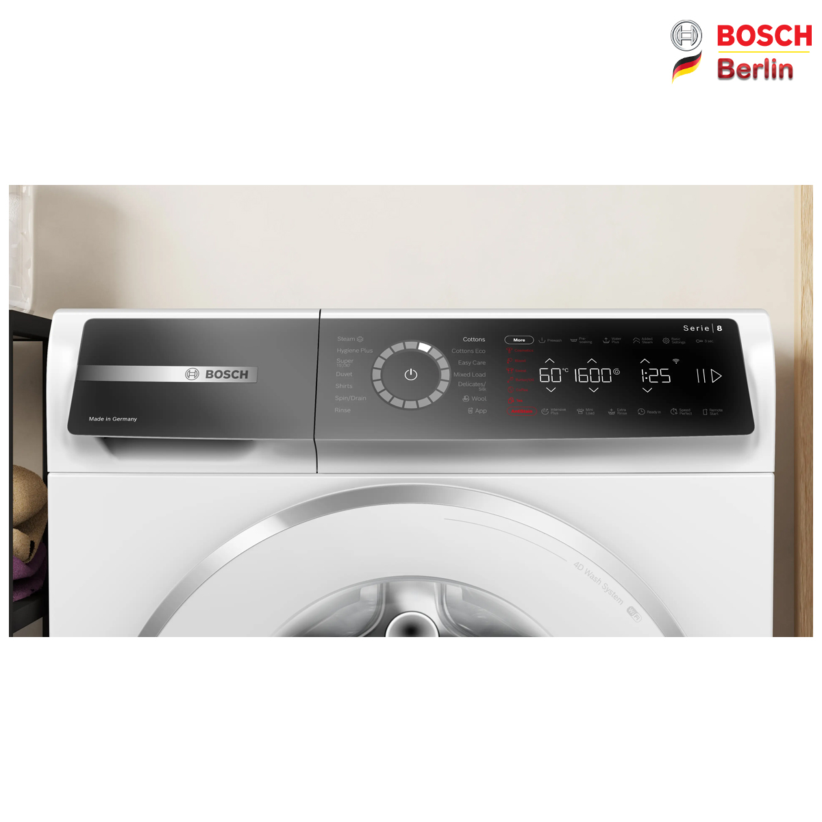 خرید ماشین لباسشویی بوش مدل WGB25600GC