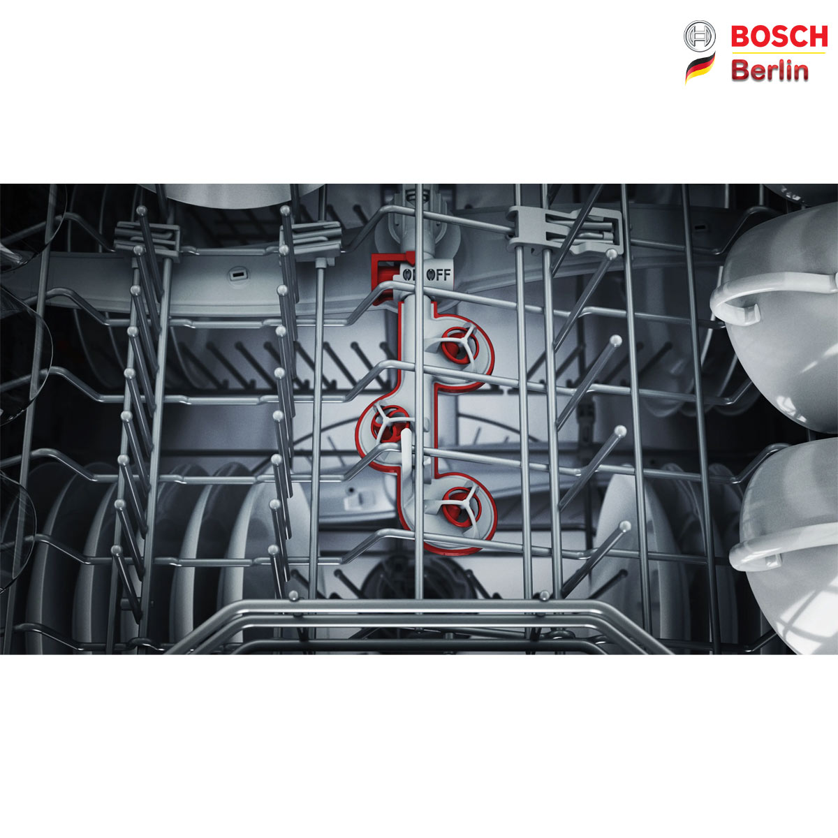 ماشین ظرفشویی بوش مدل BOSCH SMP6EMW86Q